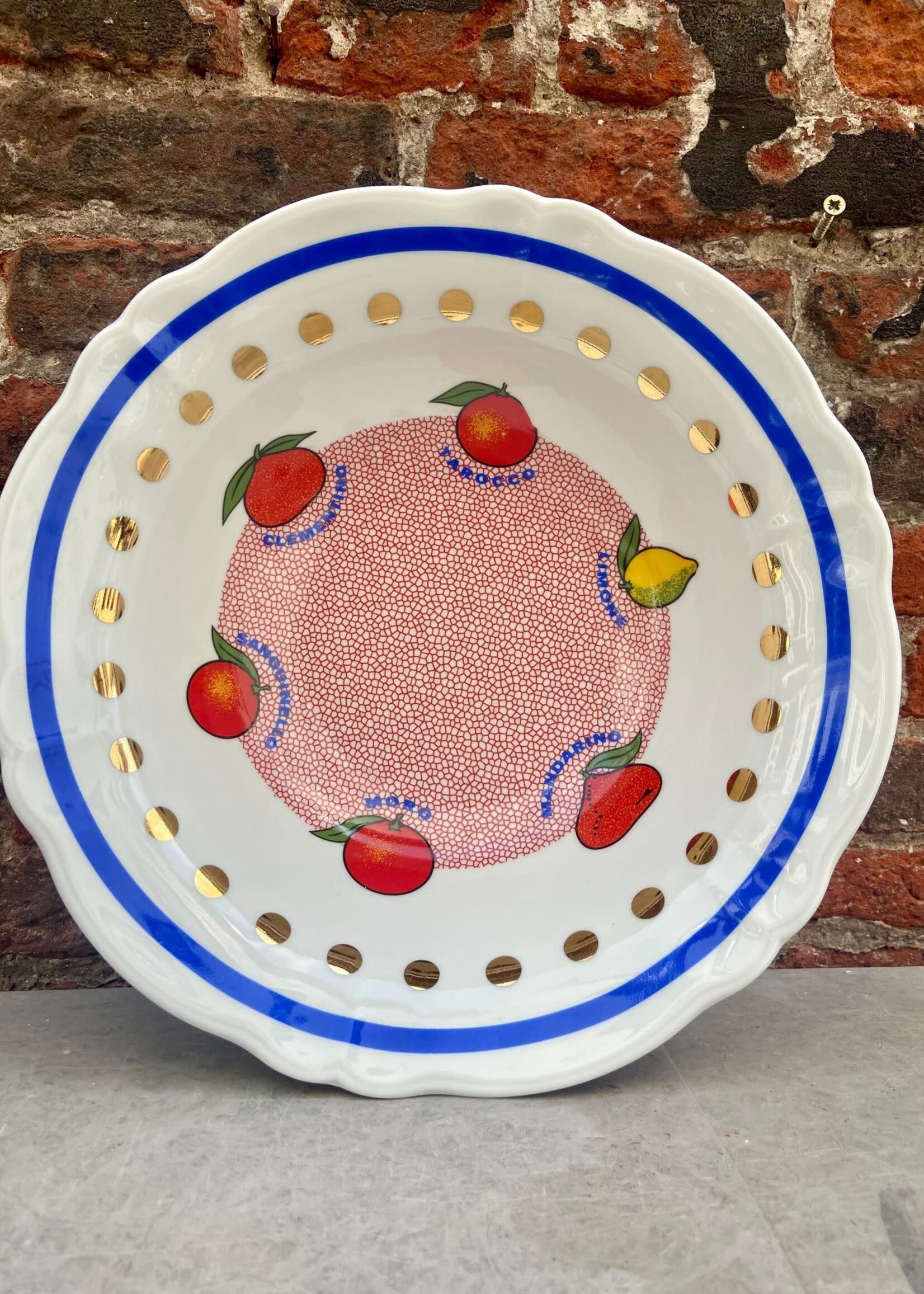 Bitossi Bitossi Bel Paese Salad Bowl 'Citrus Fruits'