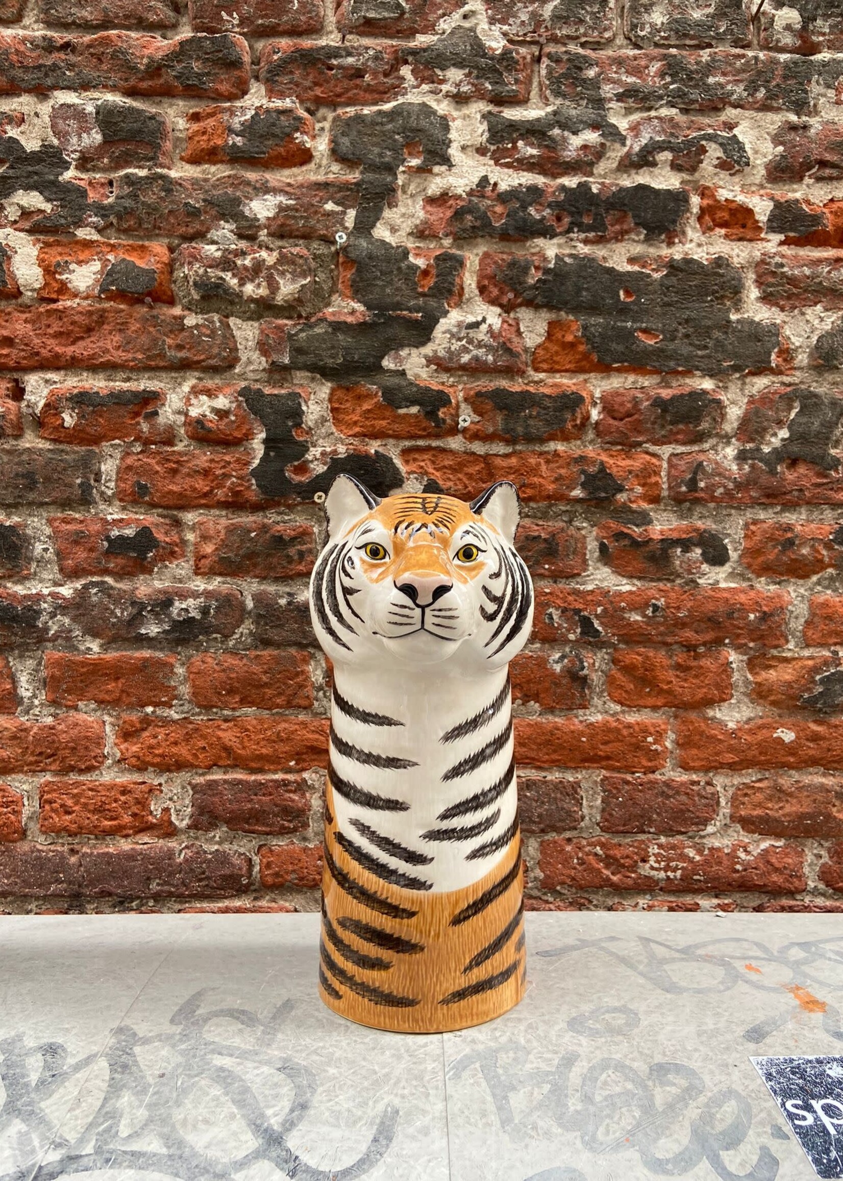 Quail Quail Flower Vase 'Tiger'