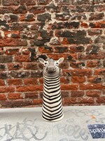 Quail Quail Flower Vase 'Zebra'