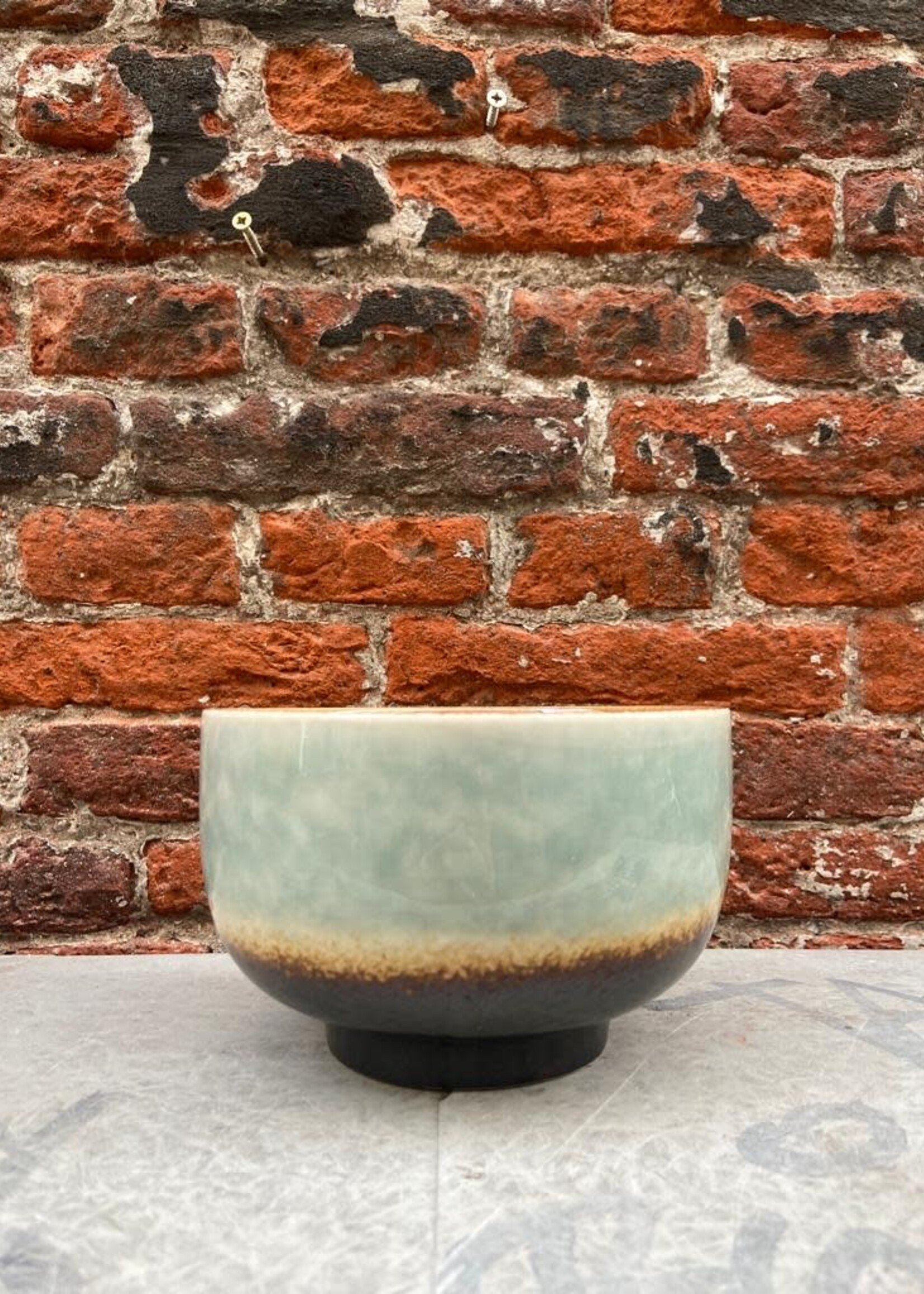 HKliving HKliving Ceramic 70's Noodle Bowl 'Depths'