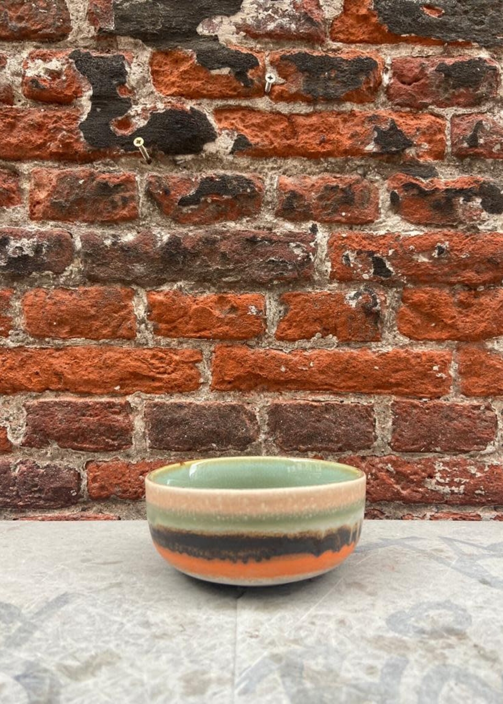 HKliving HKliving Ceramic 70's Tapas Bowl 'Burst'