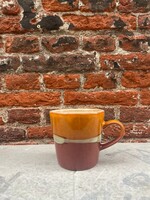 HKliving HKliving Ceramic 70's Americano Mug 'Clay'