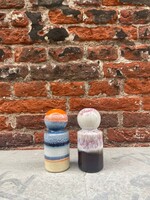 HKliving HKliving Ceramic 70's Pepper & Salt Jar 'Stargaze'