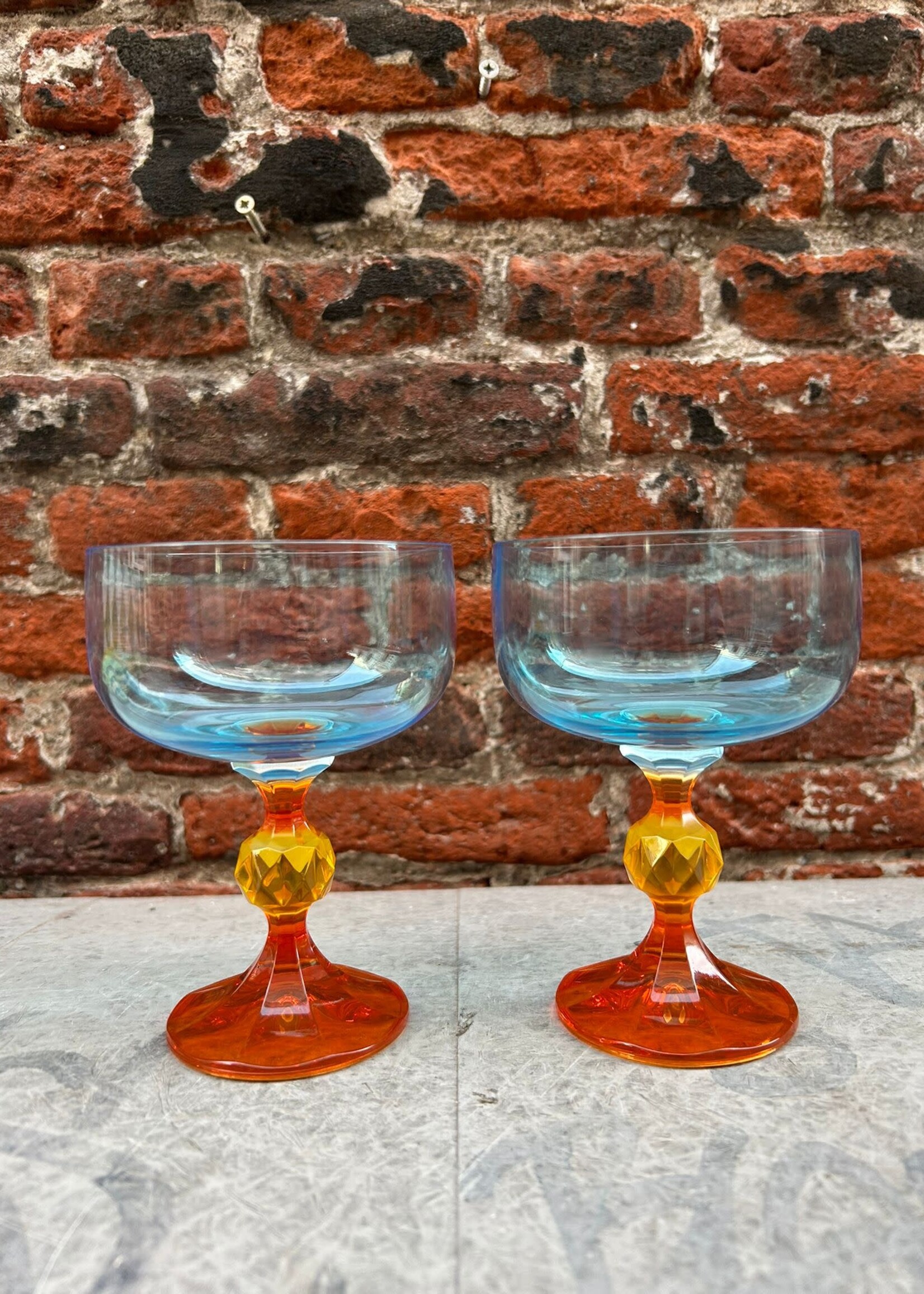 Anna + Nina Anna + Nina Paradise Cocktail Glass Set of 2