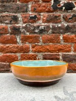 HKliving HKliving Ceramic 70's Pasta Bowl 'Golden Hour'