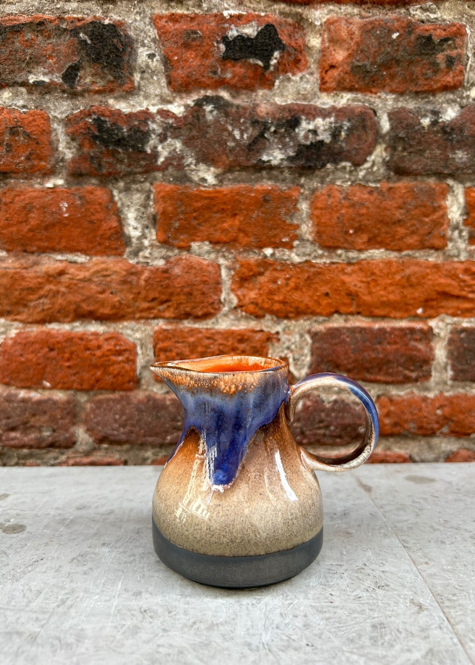 HKliving HKliving Ceramic 70's Milk Jug '4 PM'