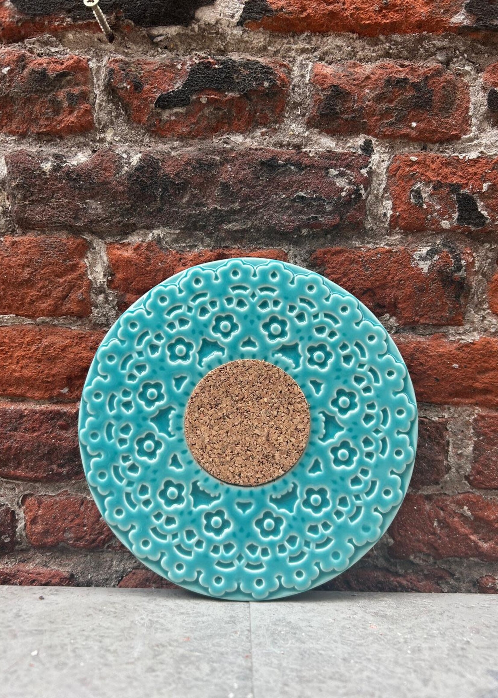 Lace Collection Coaster 17 cm 'Azul'