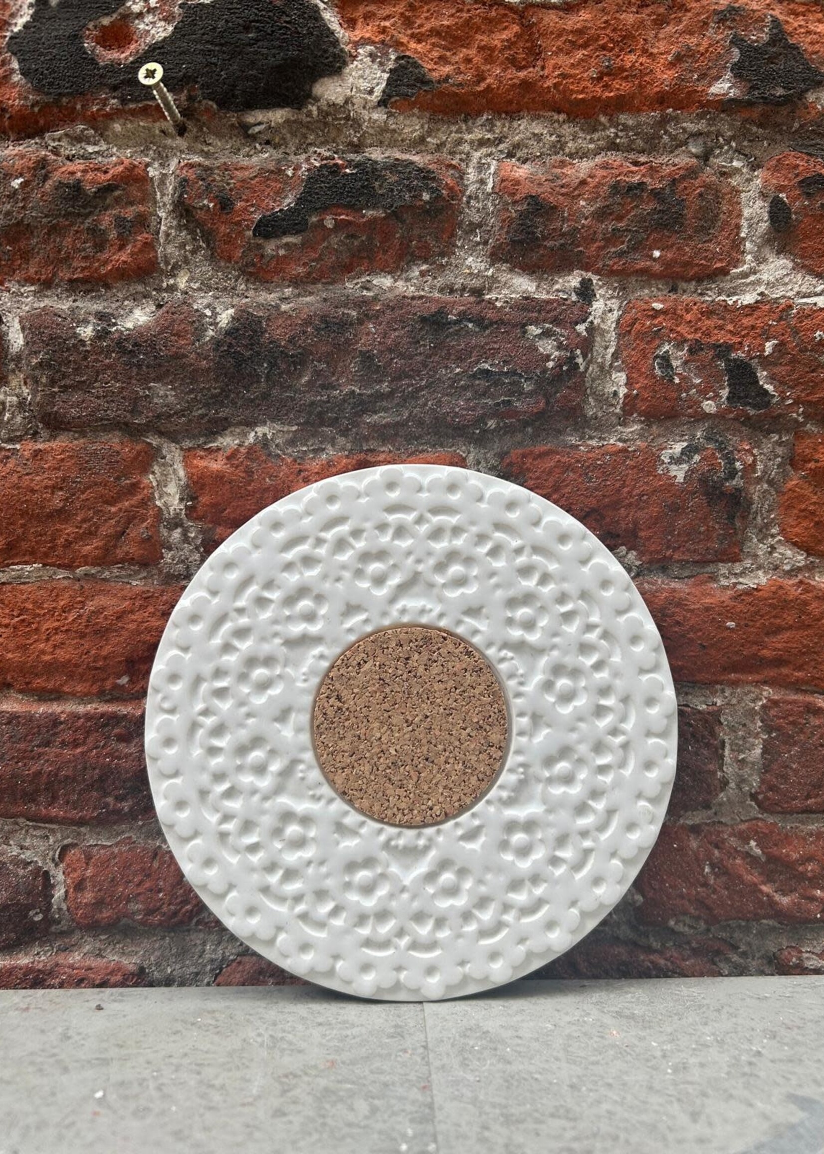 Lace Collection Coaster 17 cm 'White'