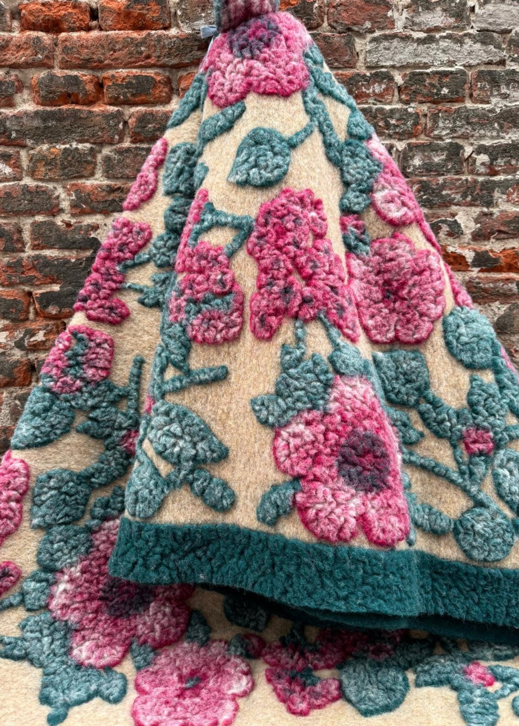 Frati Frati Blanket May Fair 'Bordeaux'