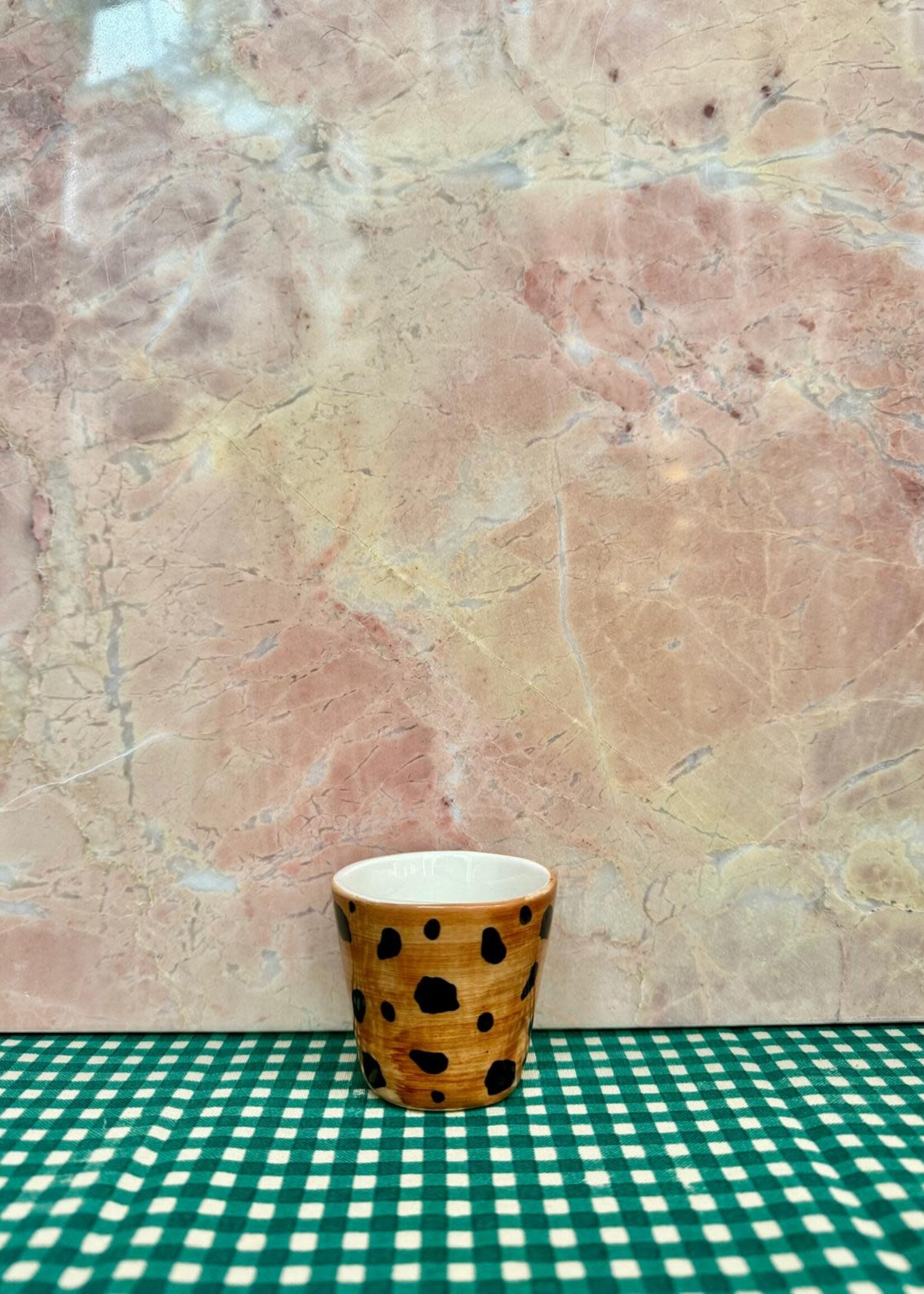 Anna + Nina Anna + Nina Leopard Espresso Cup