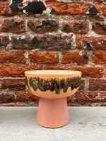 HKliving HKliving Ceramic 70's Tapas Bowl on Base L 'Lush'