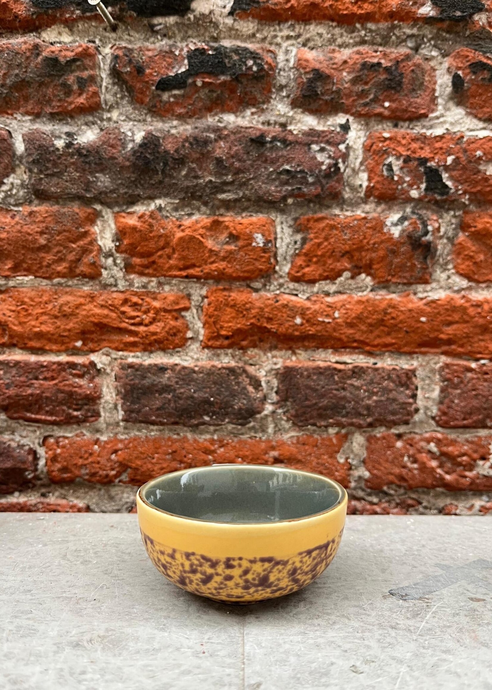 HKliving HKliving Ceramic 70's XS Bowl 'Bay'