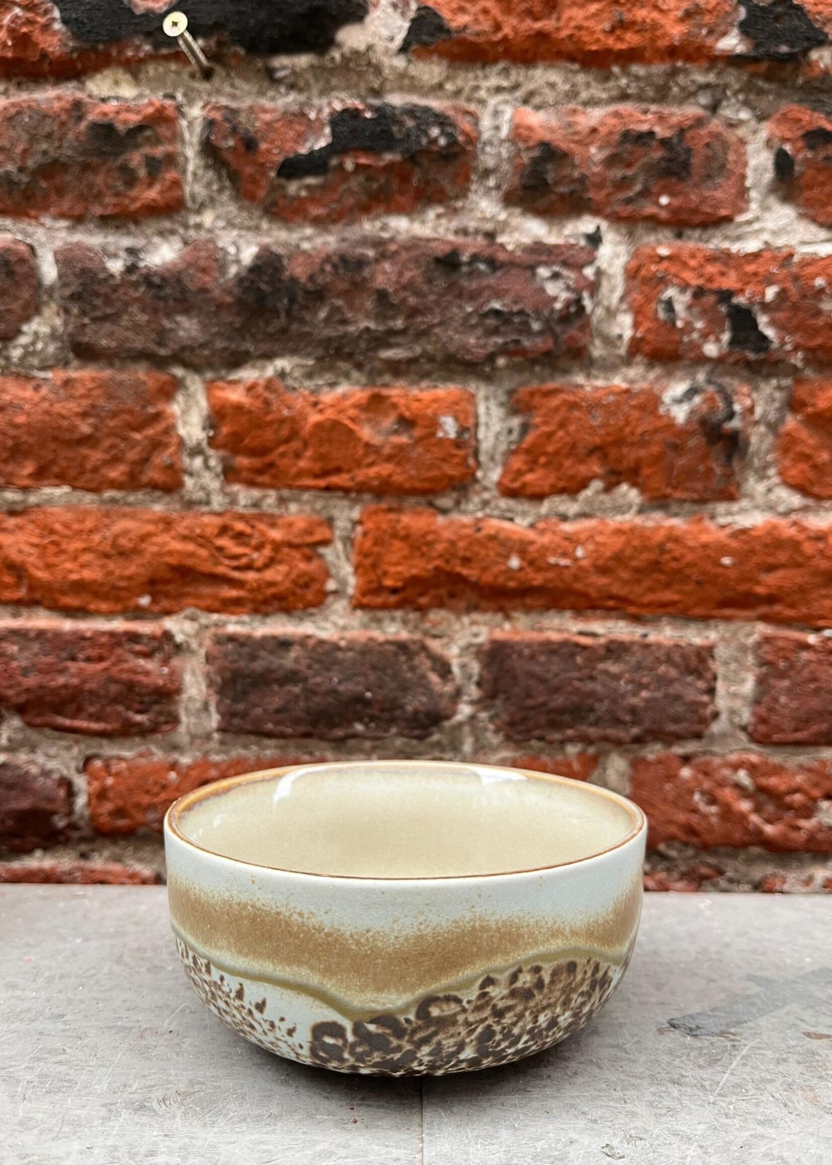 HKliving HKliving Ceramic 70's Tapas Bowl 'Shell'