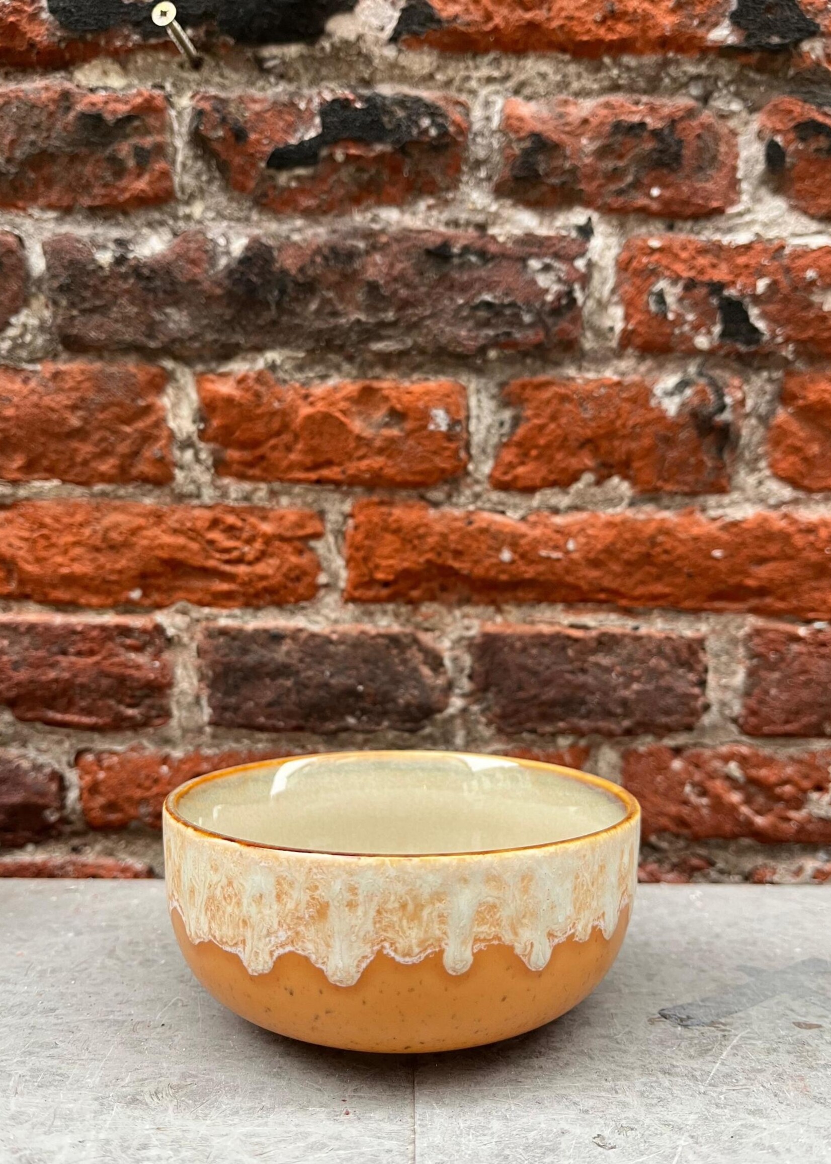 HKliving HKliving Ceramic 70's Tapas Bowl 'Dunes'
