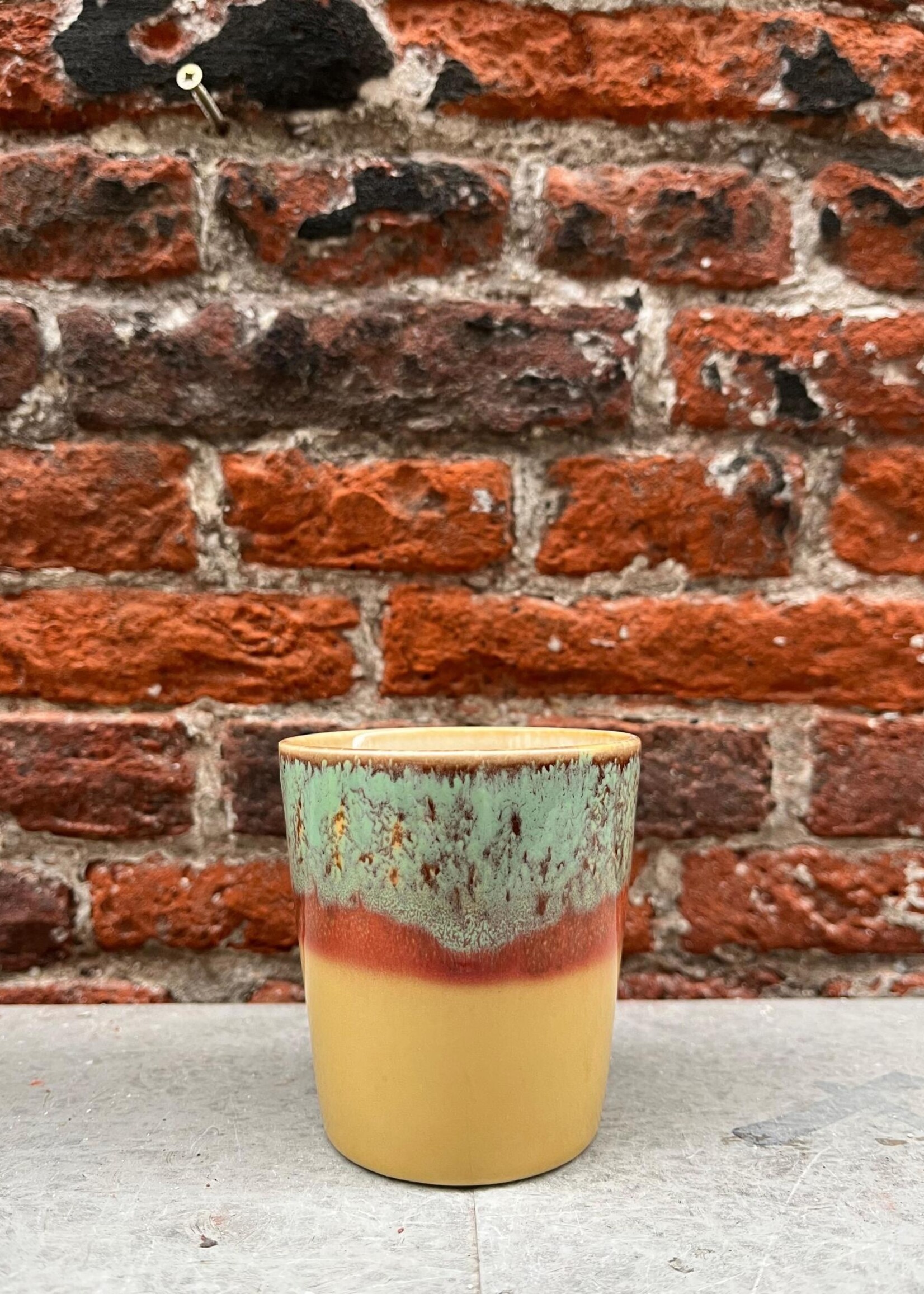 HKliving HKliving Ceramic 70's Coffee Mug 'Cove'