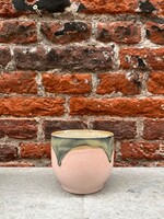 HKliving HKliving Ceramic 70's Café Cup 'Blossom'