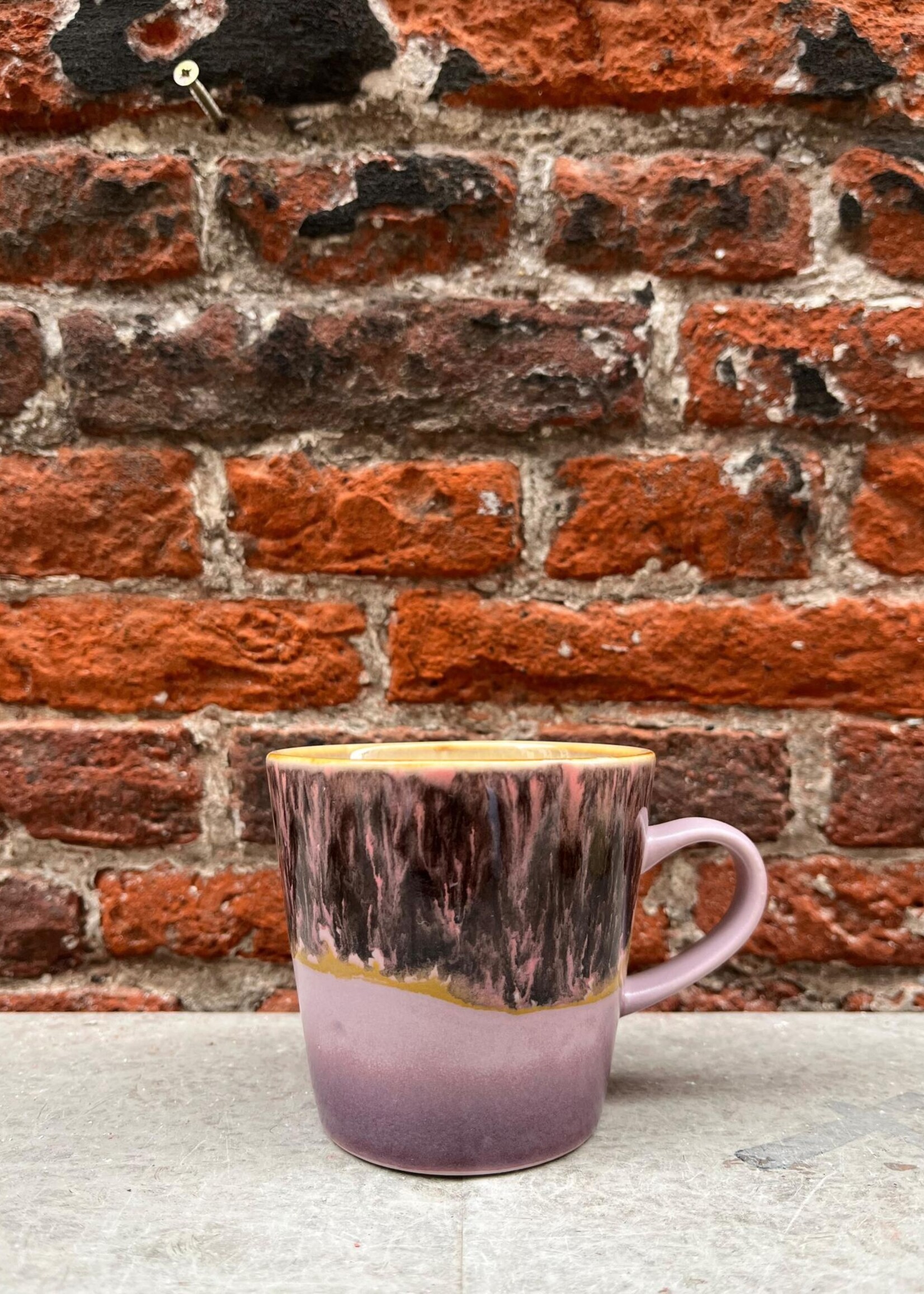 HKliving HKliving Ceramic 70's Americano Mug 'Blast'