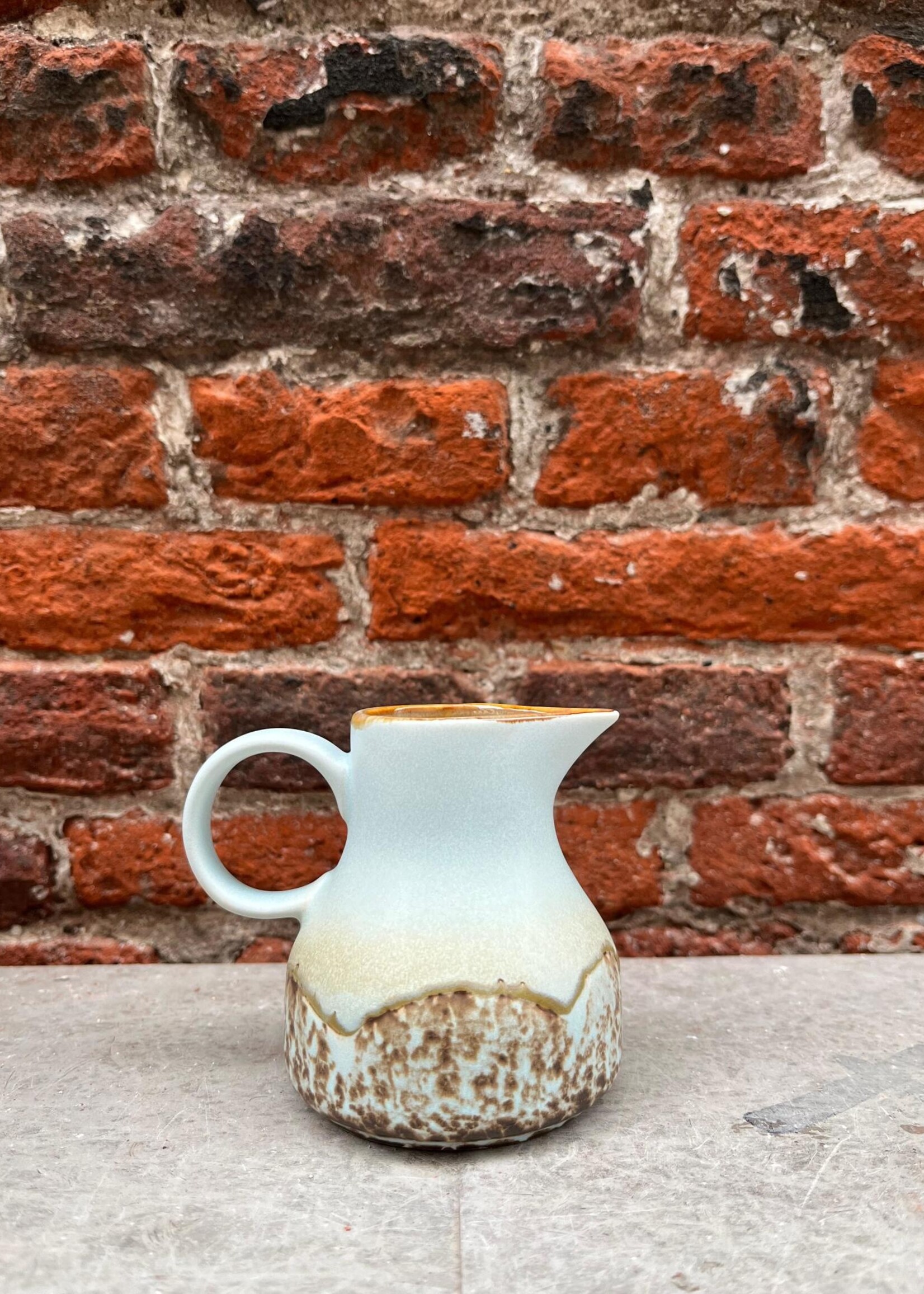 HKliving HKliving Ceramic 70's Milk Jug 'Shell'