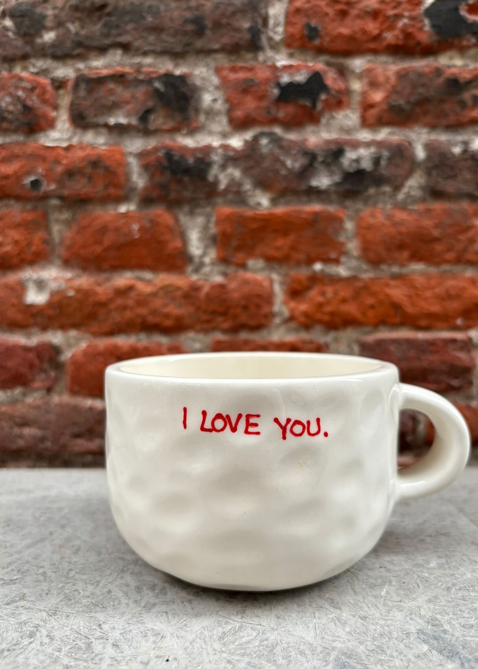 Anna + Nina Anna + Nina 'I Love You' Cappuccino Mug