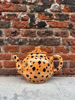 Anna + Nina Anna + Nina Leopard Tea Pot