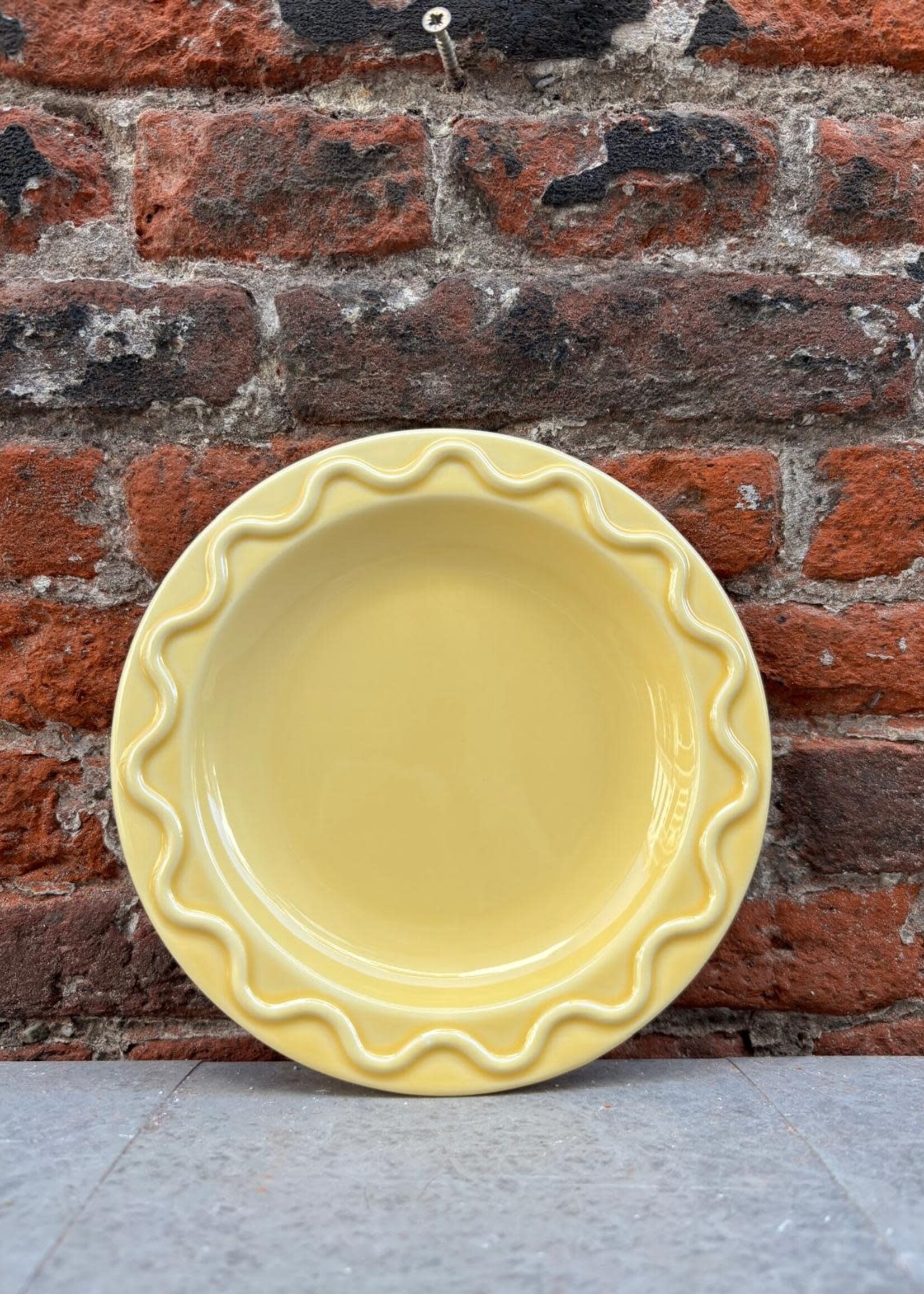 &Klevering &Klevering Plate Mochi Yellow Small