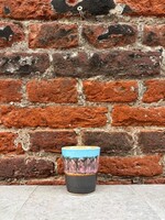 HKliving HKliving Ceramic 70's Ristretto Mug 'Swinging'
