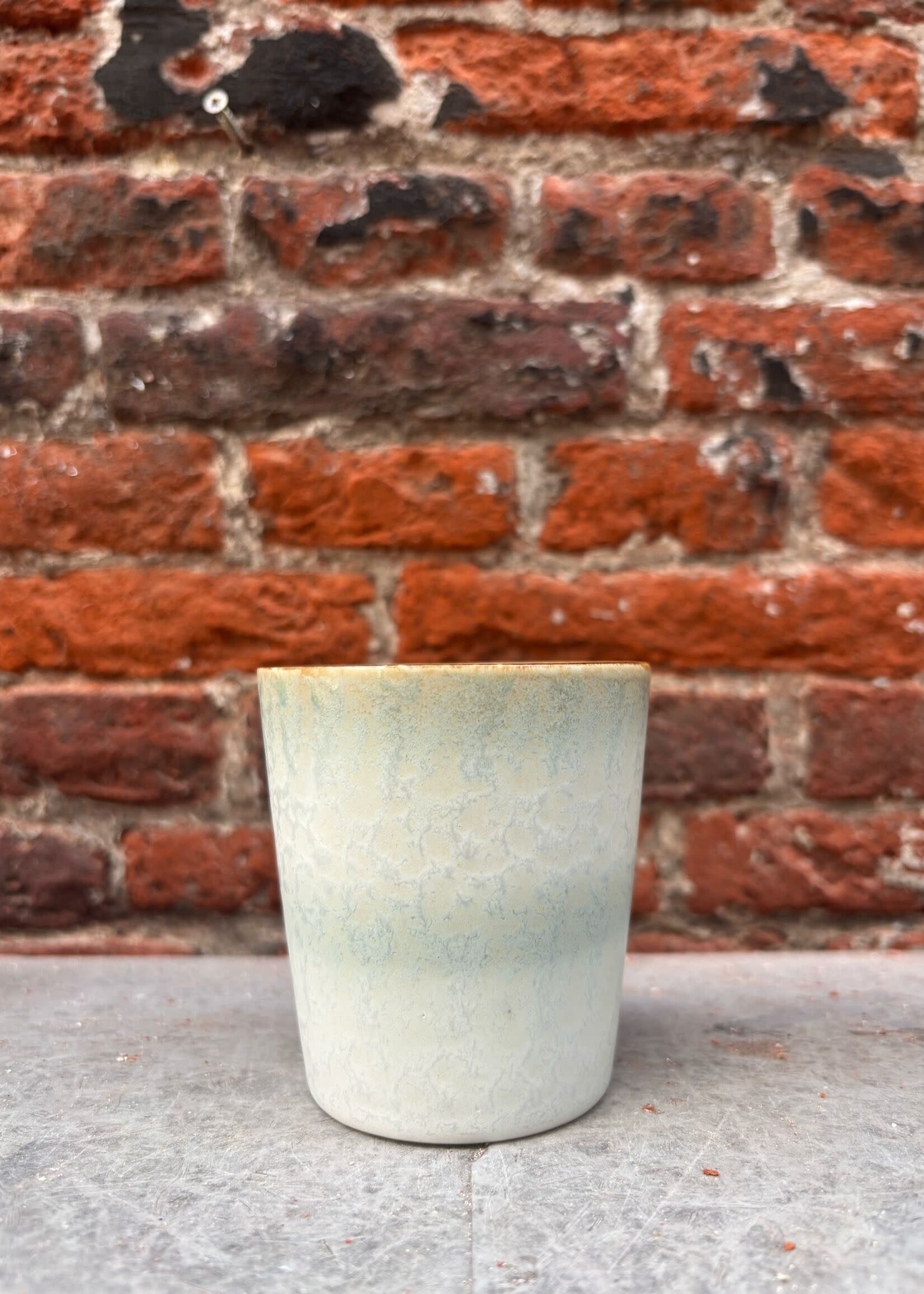 HKliving HKliving Ceramic 70's Coffee Mug 'Petal'