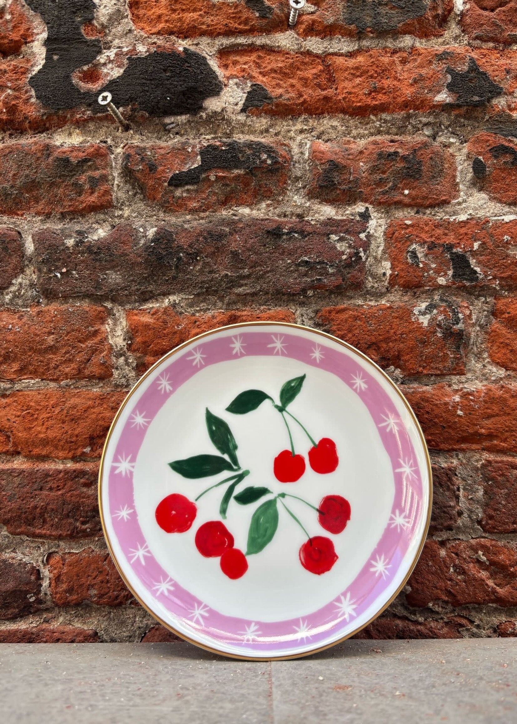 Bitossi Bitossi Funky Table Little Plate 'Cherry'