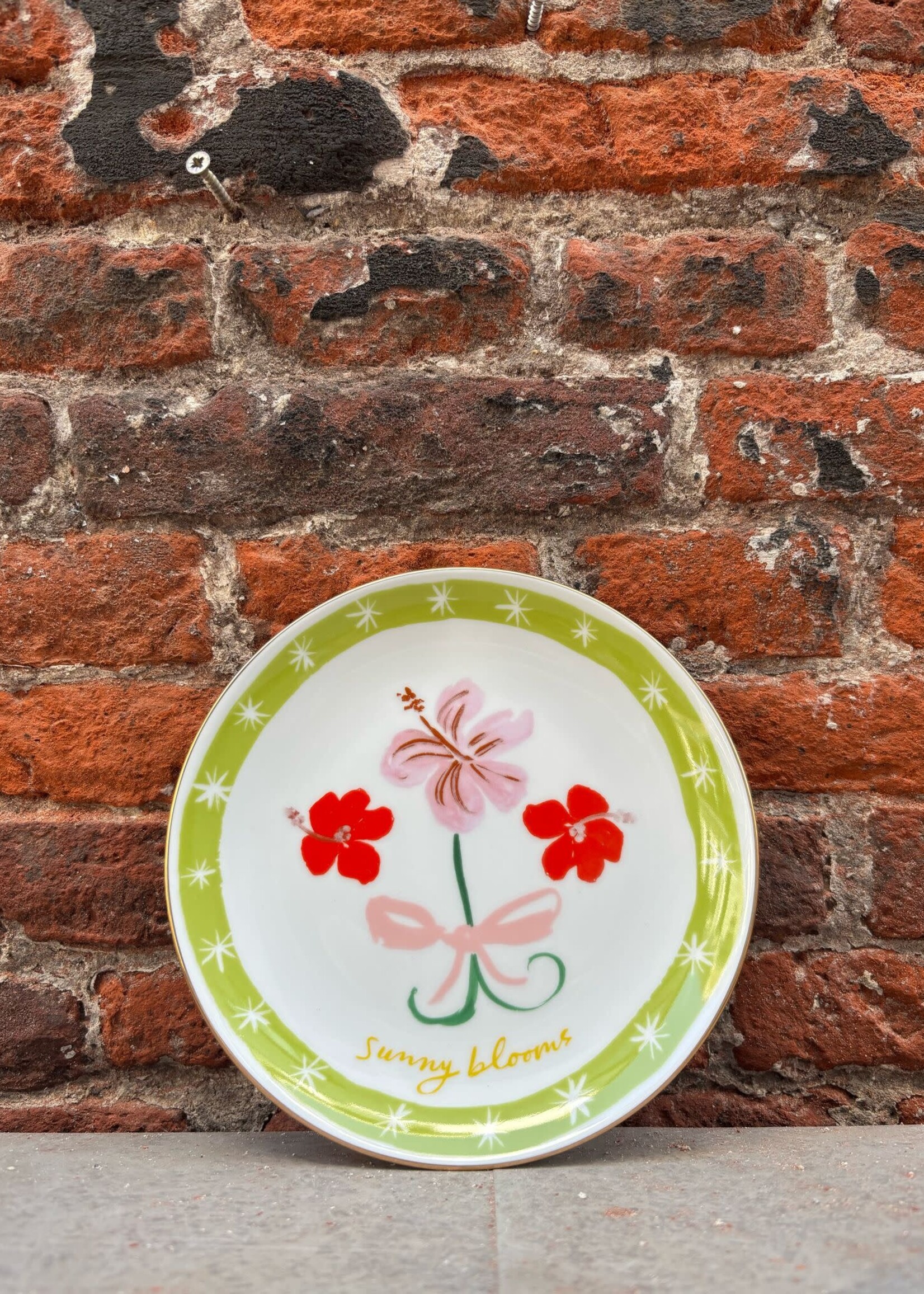 Bitossi Bitossi Funky Table Little Plate 'Flower Bow'