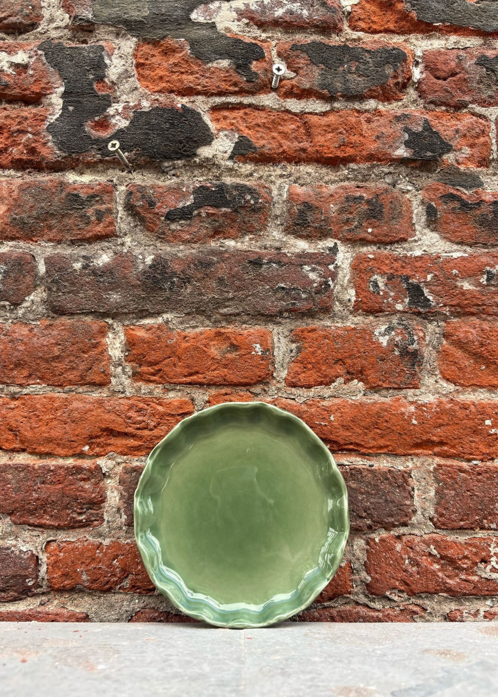 Gresnovo Gresnovo Moove Plate 13 cm 'Vert Gazon'
