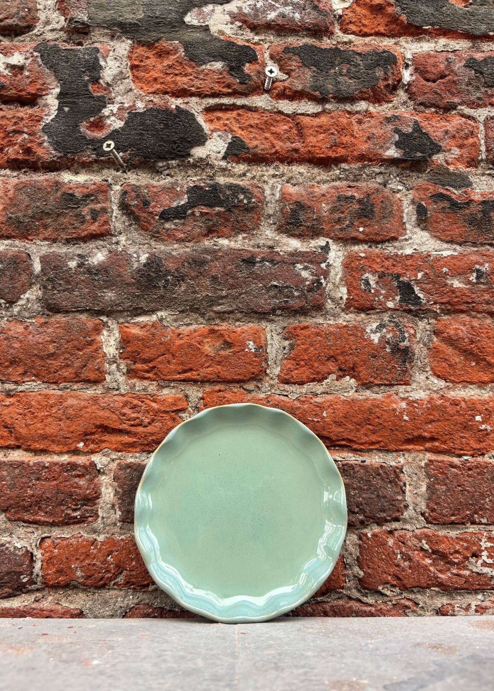 Gresnovo Gresnovo Moove Plate 13 cm 'Vert Lichen'