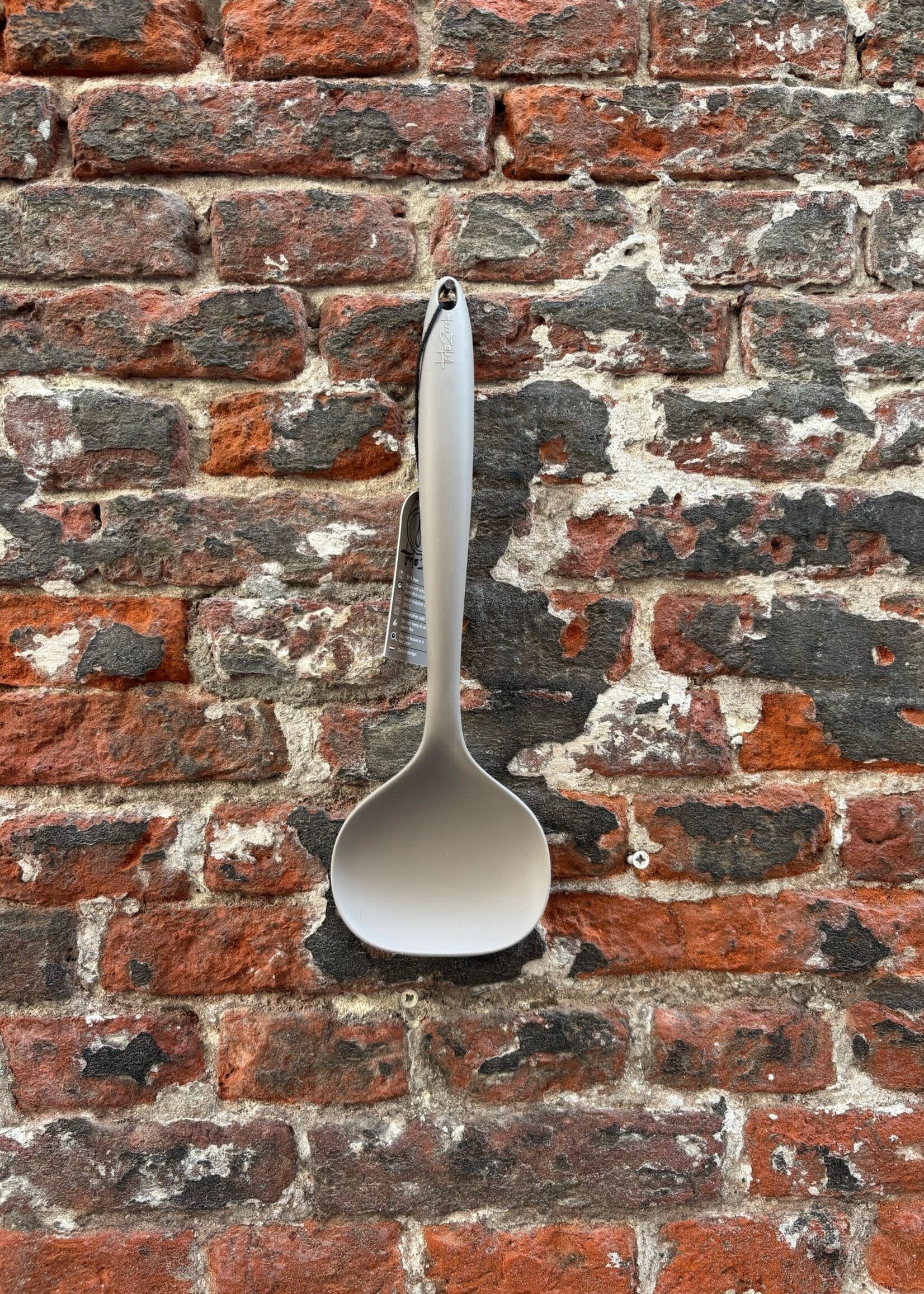 Tools2Cook Tools2Cook Siliconen Opscheplepel 'Nutmeg Grey'