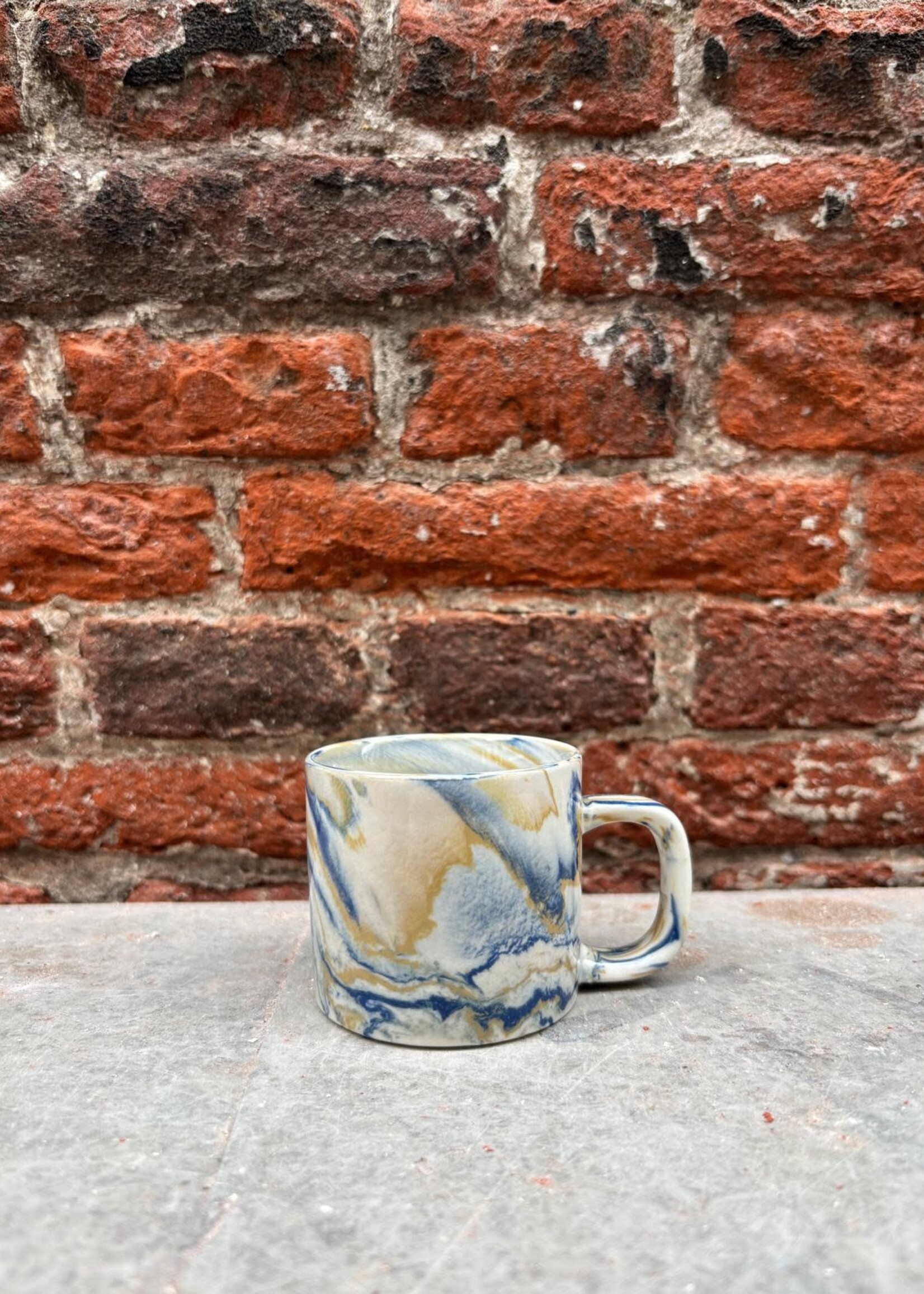 Kinta Kinta Marble Cup XS 'Mustard/Blue'