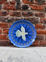 ATLITW ATLITW Bord Blauw Maan en Vogel