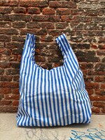 Baggu BAGGU Standard Baggu 'Blue Painted Stripe'
