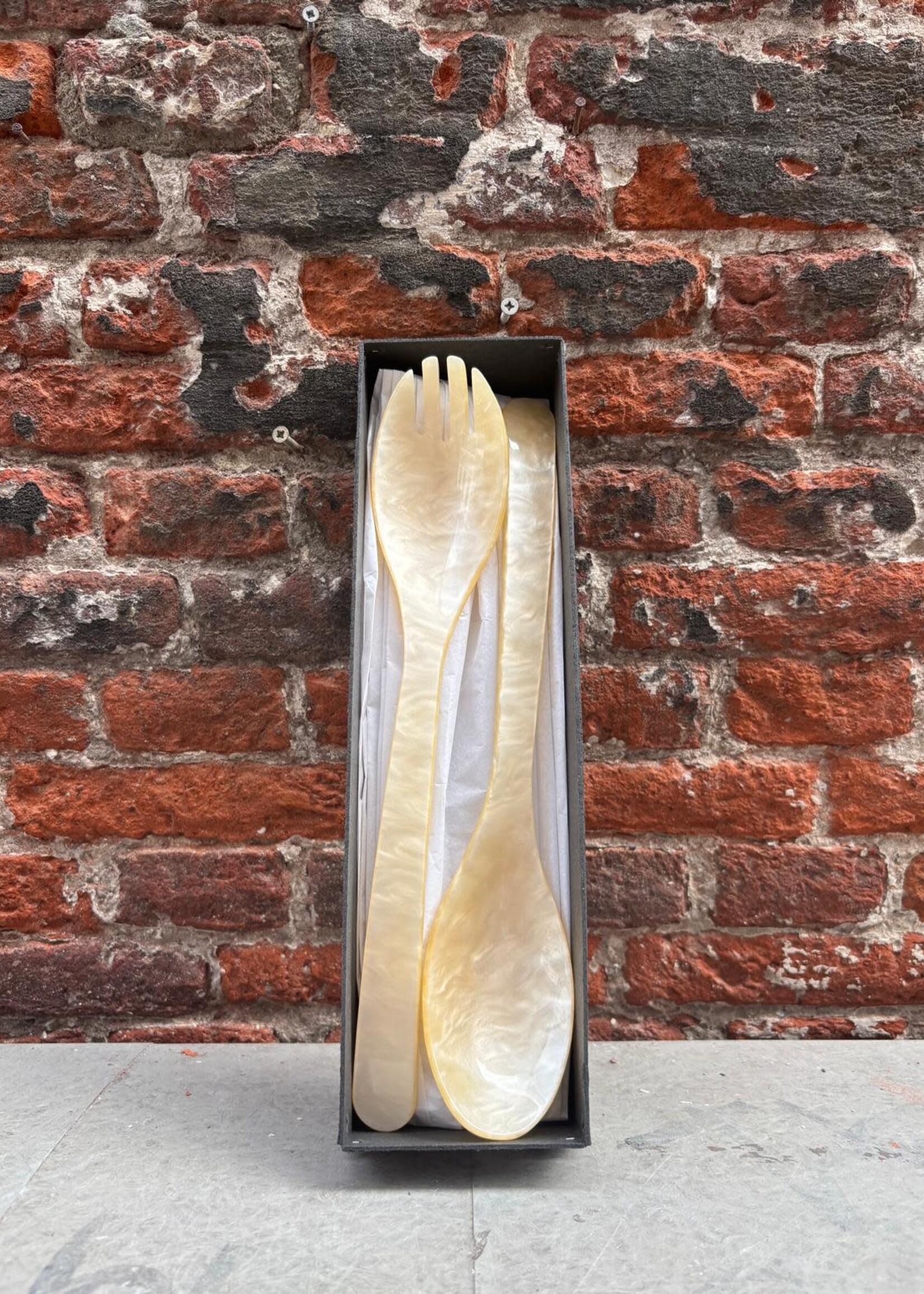 Heim Söhne Heim Söhne Salad Cutlery 'Cream'