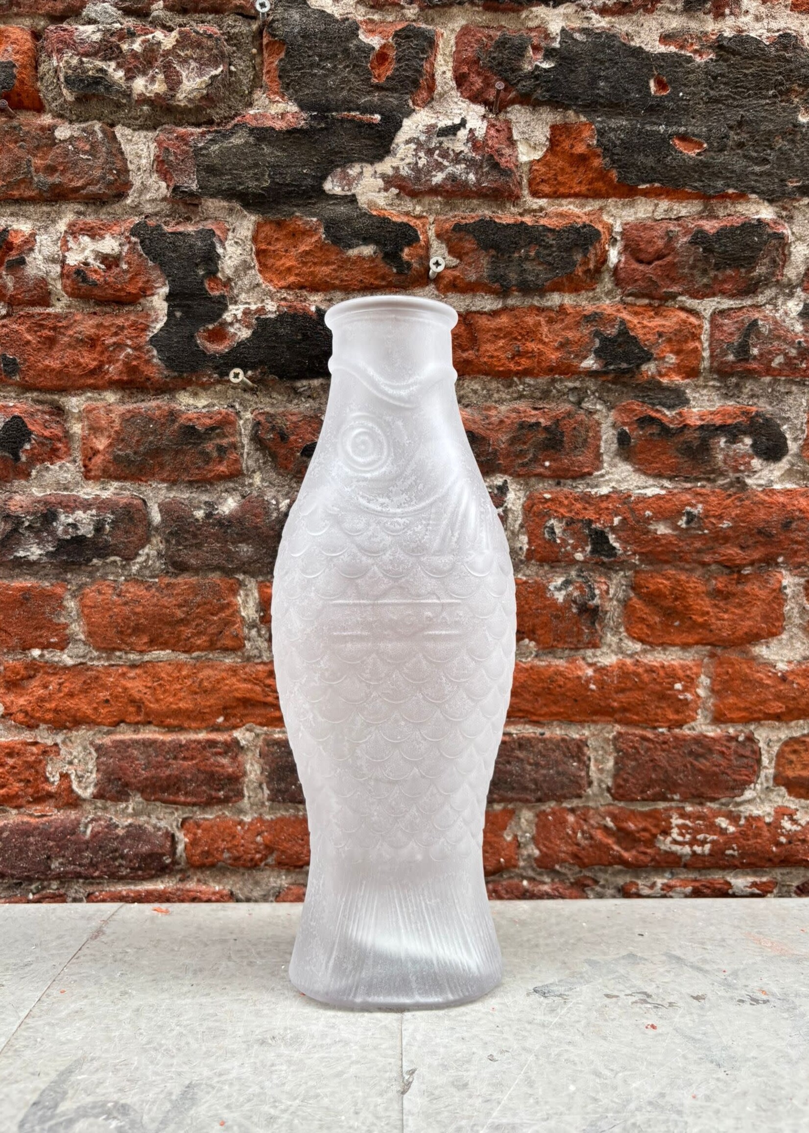 Serax Serax Paola Navone Fish Bottle 1 l frosted 'White'