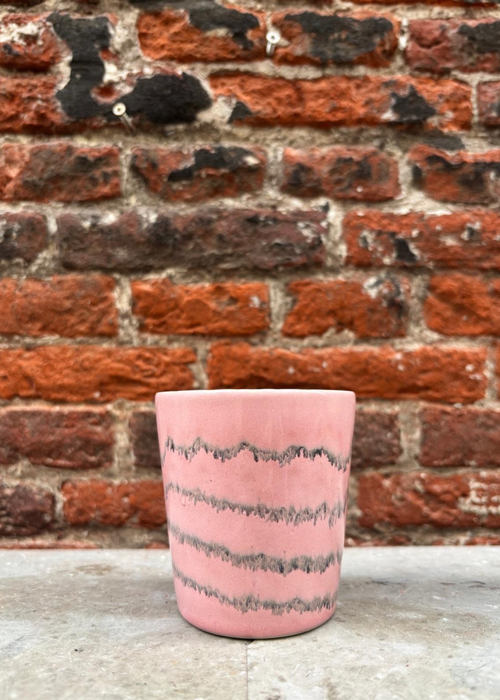 HKliving HKliving Ceramic 70's Coffee Mug 'Bubble'