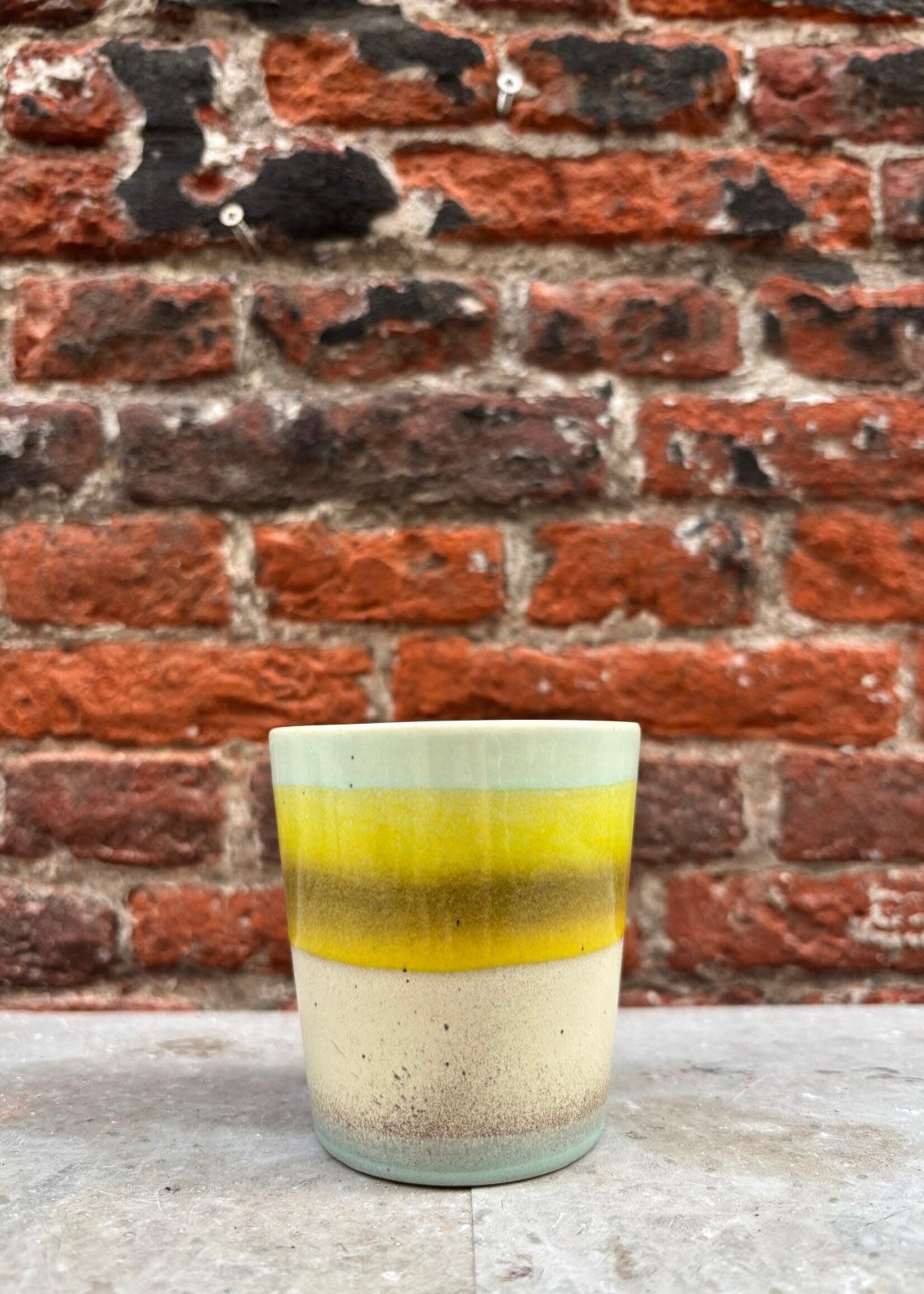 HKliving HKliving Ceramic 70's Coffee Mug 'Glint'