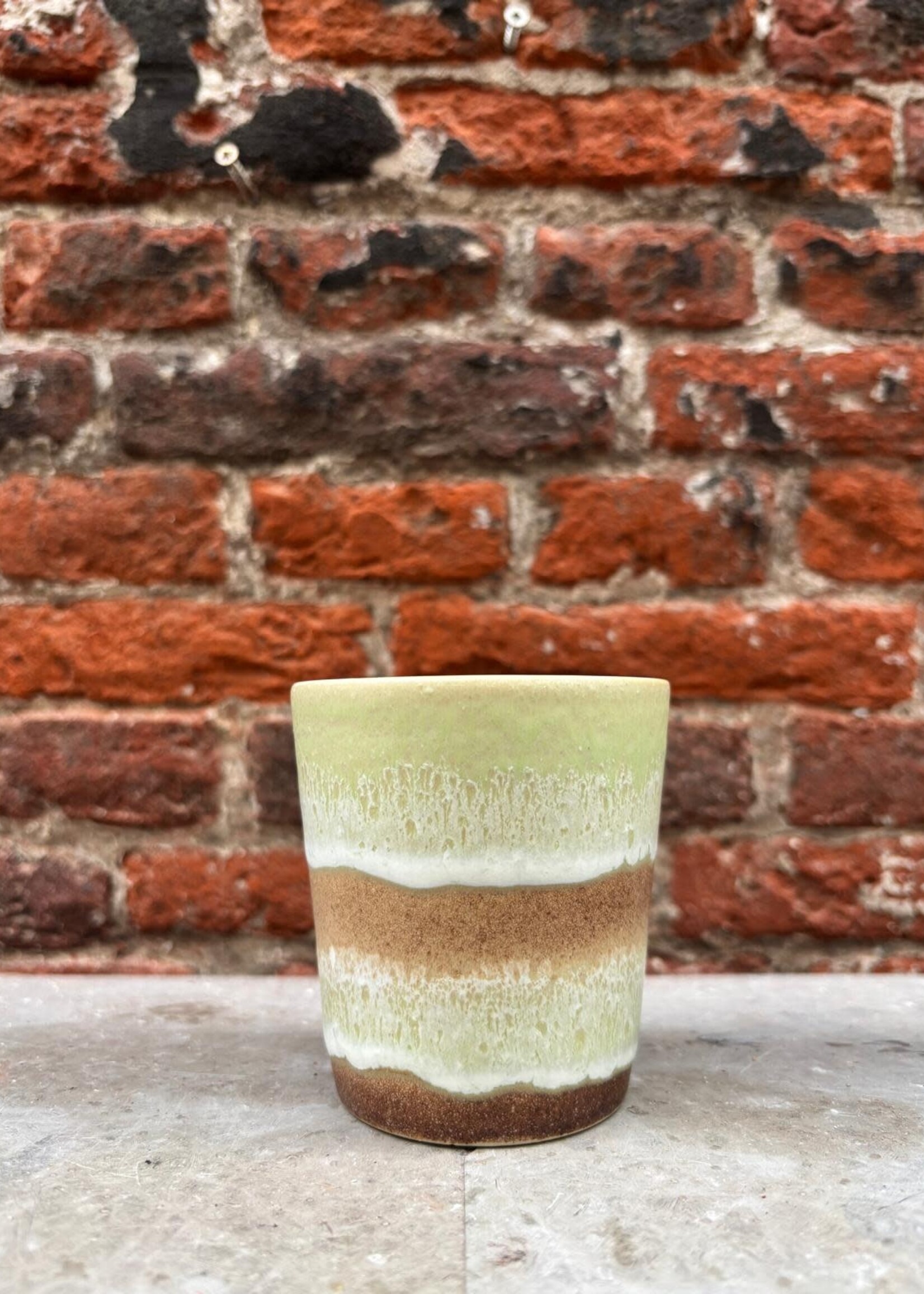 HKliving HKliving Ceramic 70's Coffee Mug 'Umber'