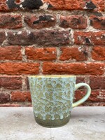 HKliving HKliving Ceramic 70's Cappuccino Mug 'Verdigris'