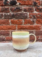 HKliving HKliving Ceramic 70's Café Mug 'Umber'