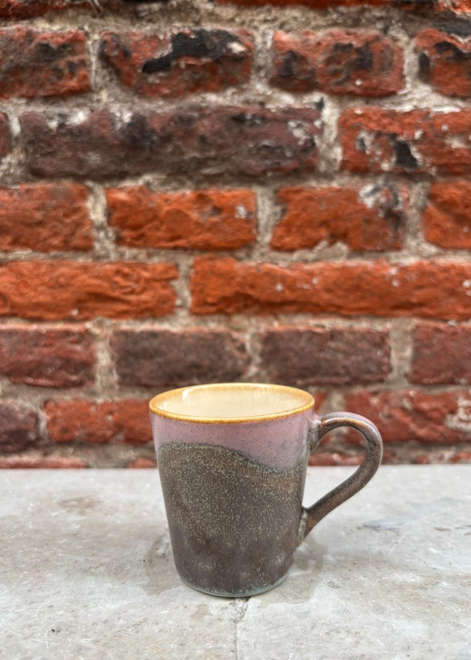 HKliving HKliving Ceramic 70's Espresso Mug 'Torrent'