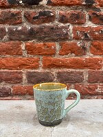 HKliving HKliving Ceramic 70's Espresso Mug 'Verdigris'