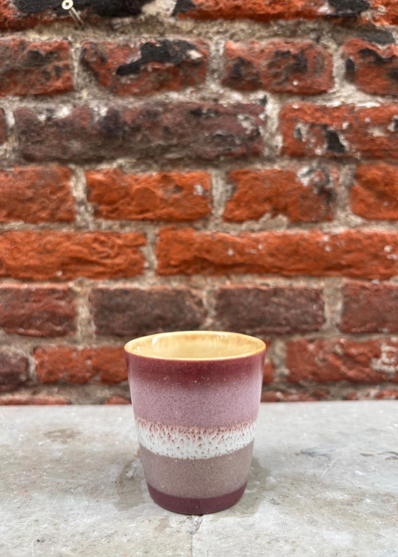 HKliving HKliving Ceramic 70's Ristretto Mug 'Bloom'