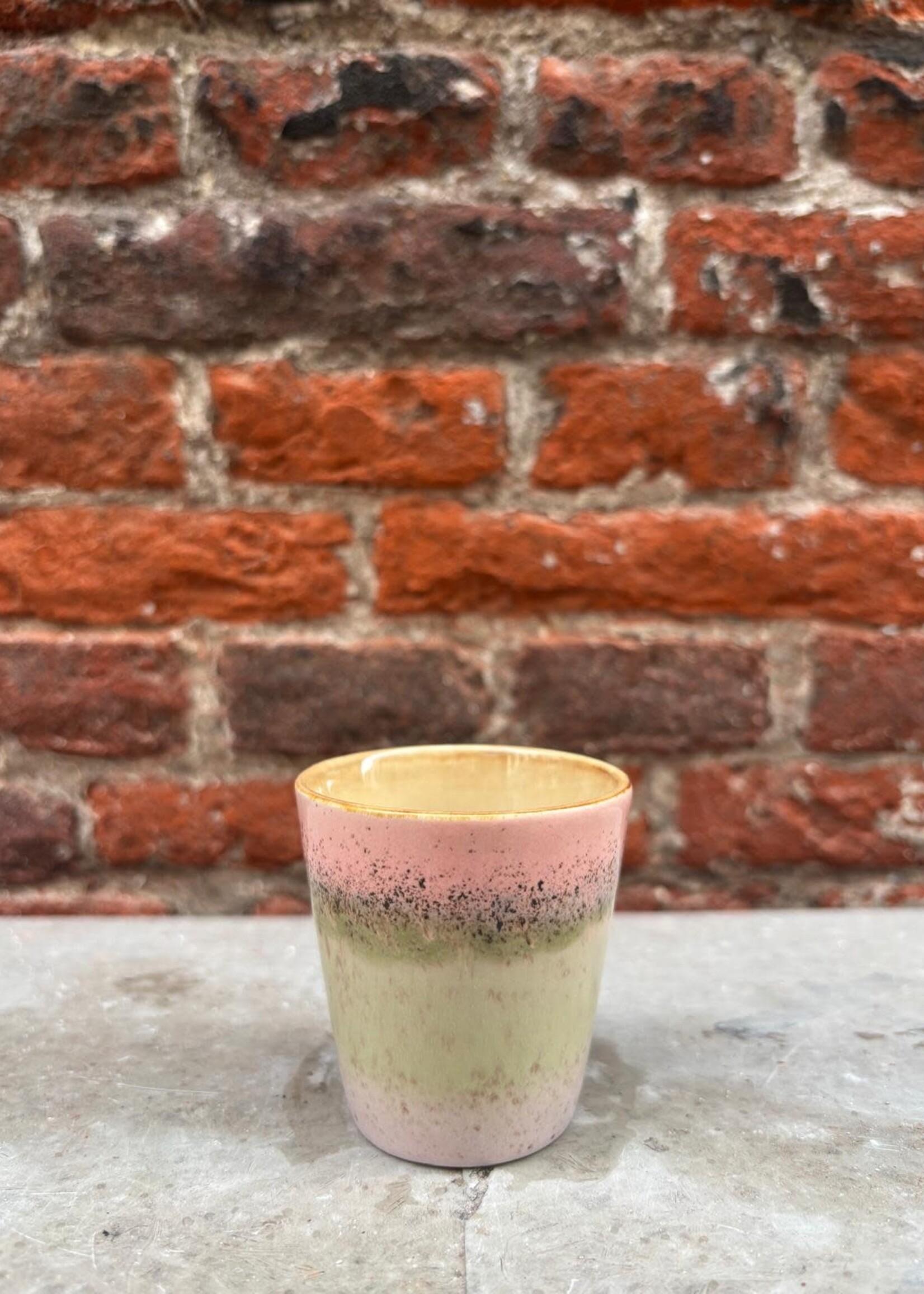 HKliving HKliving Ceramic 70's Ristretto Mug 'Glaze'