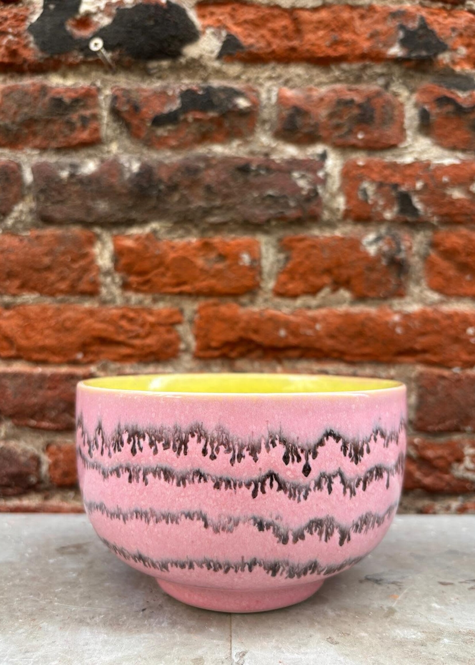 HKliving HKliving Ceramic 70's Noodle Bowl 'Bubble'