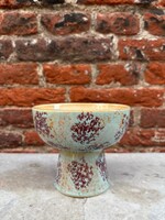 HKliving HKliving Ceramic 70's Tapas Bowl on Base S 'Patina'