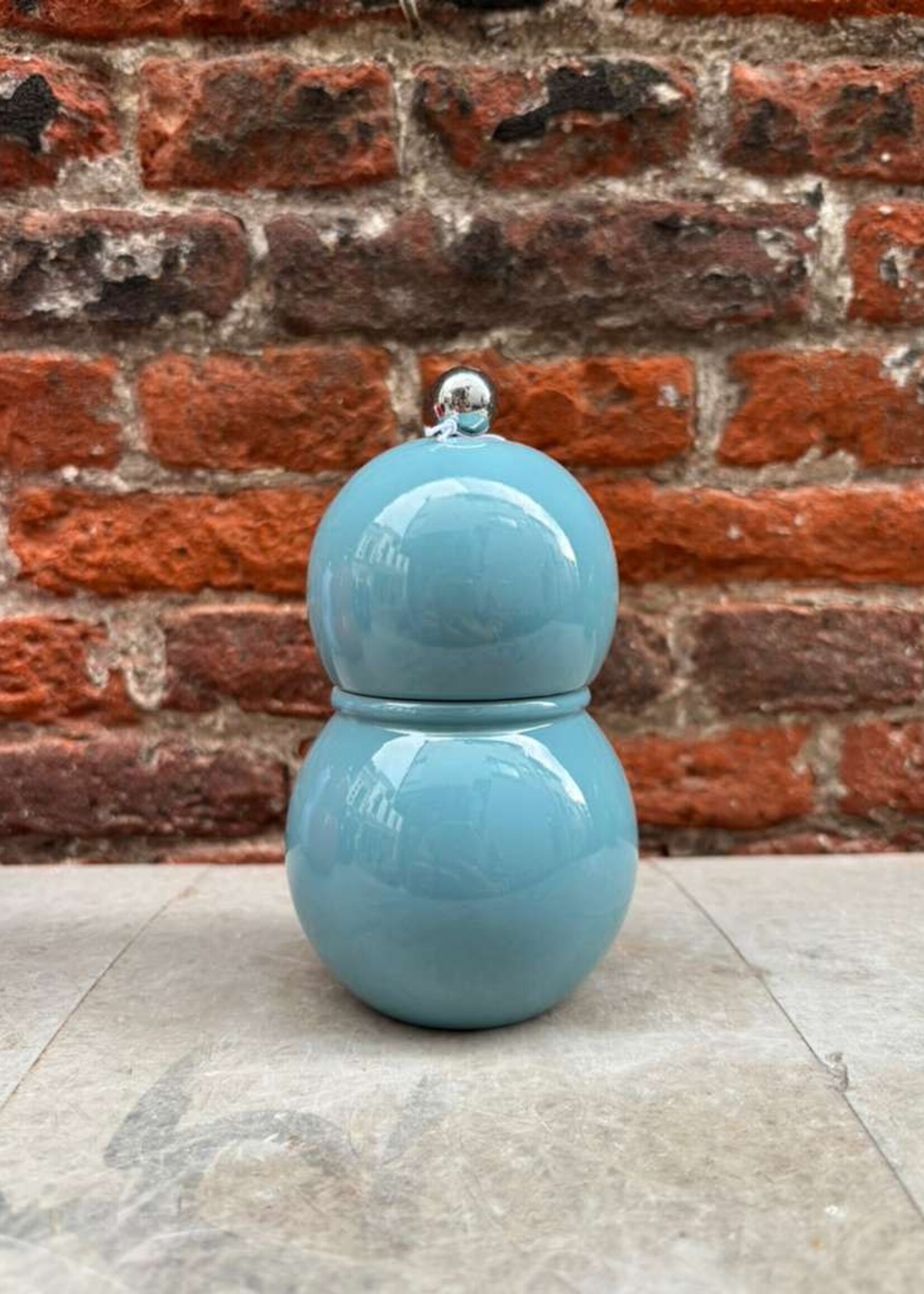 Addison Ross Addison Ross Chubby Salt & Pepper Grinder 12cm Chambray