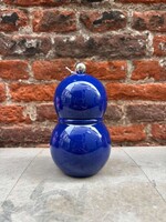 Addison Ross Addison Ross Chubby Salt & Pepper Grinder 12cm Cobalt